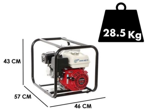 Motopompe d’irrigation thermique AGT 3″ GX200